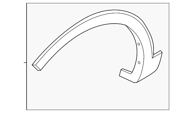 Kia Sorento Wheel Arch Molding - KI1290124