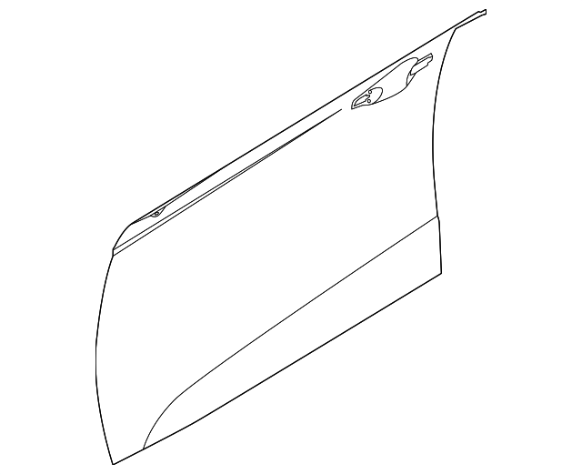 Kia Soul Door Outer Panel - KI1302113