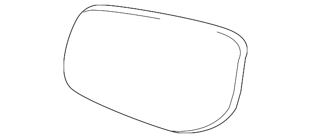 Kia Forte/Forte Koup Door Mirror Glass Hatchback Heated - KI1324121