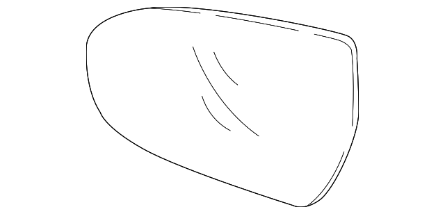 Kia Seltos Door Mirror Glass With Blind Spot Detection Heated - KI1324142