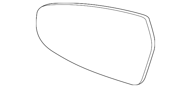 Kia Forte FE/LXS/S Door Mirror Glass FE Flat - KI1324143