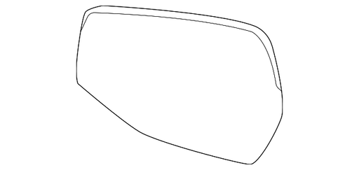 Kia Sportage Door Mirror Glass Hybrid LX Heated - KI1325131