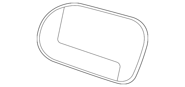 Kia Soul Door Mirror Glass LX - KI1325136