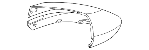 Kia Sportage Door Mirror Cover Without Signal Lamp - KI1326106