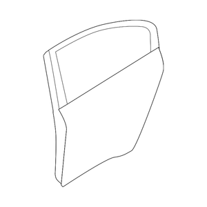 Rear Driver Side Door Shell image