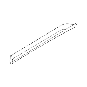 Rear Passenger Side Door Molding image
