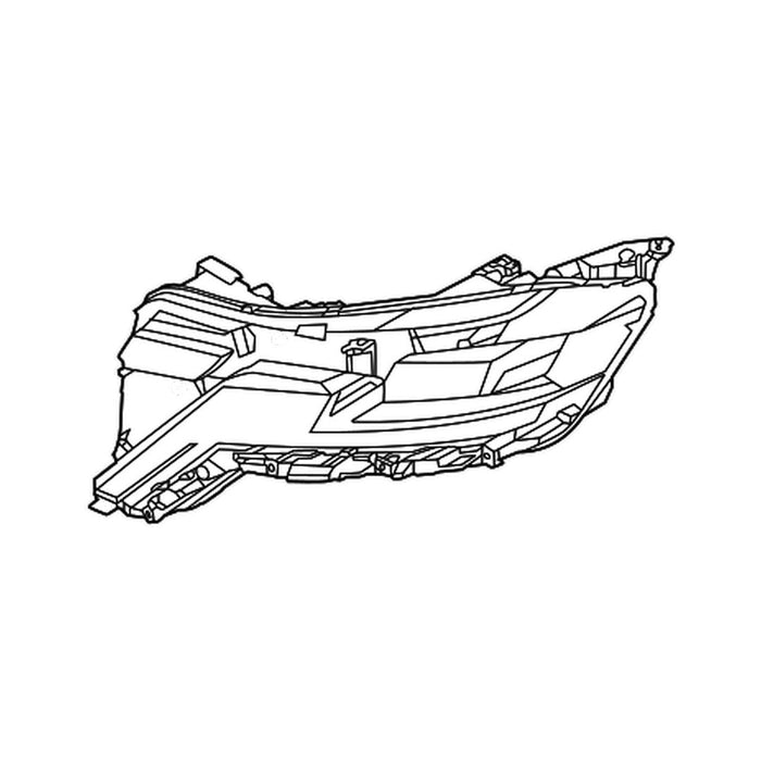 Kia Carnival Multi-Focus Reflector Headlight Assembly - KI2502281