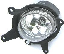 2002-2004 Kia Spectra Driver Side Fog Light Assembly W/O Bulb Early Design 4 Door Sedan - KI2592101-Partify-Painted-Replacement-Body-Parts