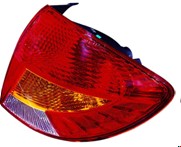 2002 Kia Rio Cinco/RX-V Driver Side Tail Light Assembly - KI2800112-Partify-Painted-Replacement-Body-Parts