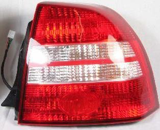 2000-2002 Kia Spectra Passenger Side Tail Light Assembly To 5/01 4 Door Hatchback - KI2801107-Partify-Painted-Replacement-Body-Parts
