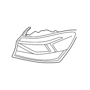 Passenger Side Tail Light Assembly image