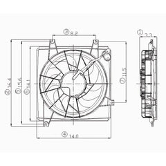 A/C Condenser Fan Assembly image