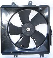 1995-1997 Kia Sephia Engine Cooling Fan Assembly Includes Motor/Blade/Shroud - KI3115103-Partify-Painted-Replacement-Body-Parts