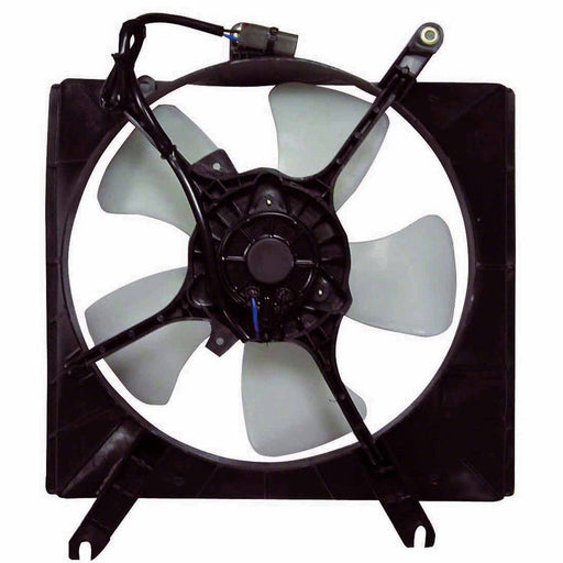 2001-2002 Kia Rio RX-V Engine Cooling Fan Assembly Includes Motor/Blade/Shroud 1.5L L4 - KI3115107-Partify-Painted-Replacement-Body-Parts