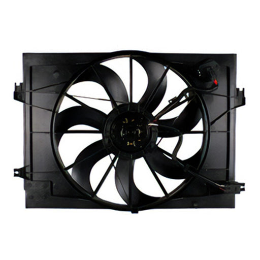 2005-2010 Hyundai Tucson/Kia Sportage Engine Cooling Fan Assembly Includes Motor/Blade/Shroud 2L L4 - KI3115115-Partify-Painted-Replacement-Body-Parts
