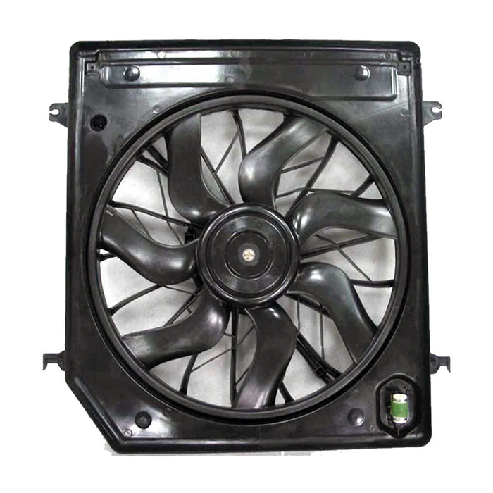 2007-2009 Kia Sorento Engine Cooling Fan Assembly - KI3115126-Partify-Painted-Replacement-Body-Parts