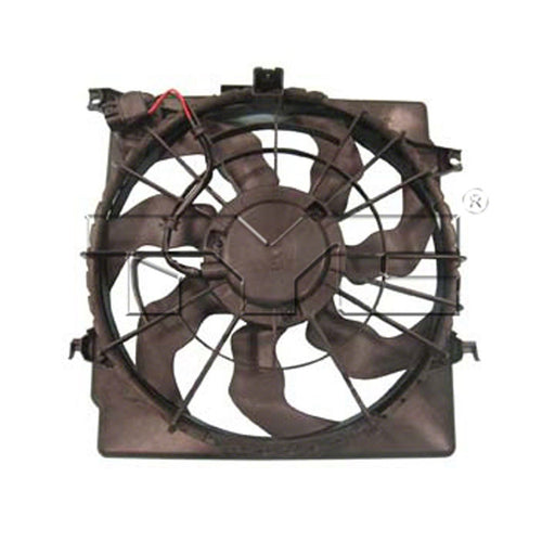 2011-2014 Hyundai Sonata 2.0T/2.0T Limited/Limited/SE/Kia Optima EX/Limited/SX/SX Turbo/SXL/SXL Turbo Engine Cooling Fan Assembly 2L L4 - KI3115135-Partify-Painted-Replacement-Body-Parts