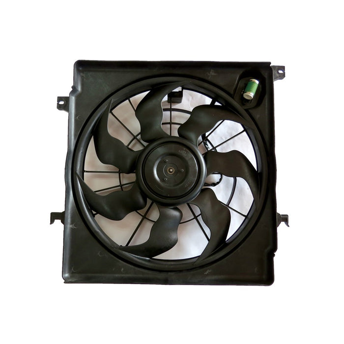 2014-2015 Hyundai Sonata GLS/Limited/SE/Kia Optima EX/EX Luxury/Limited/LX/SX/SX Turbo/SXL Turbo Engine Cooling Fan Assembly - KI3115140-Partify-Painted-Replacement-Body-Parts