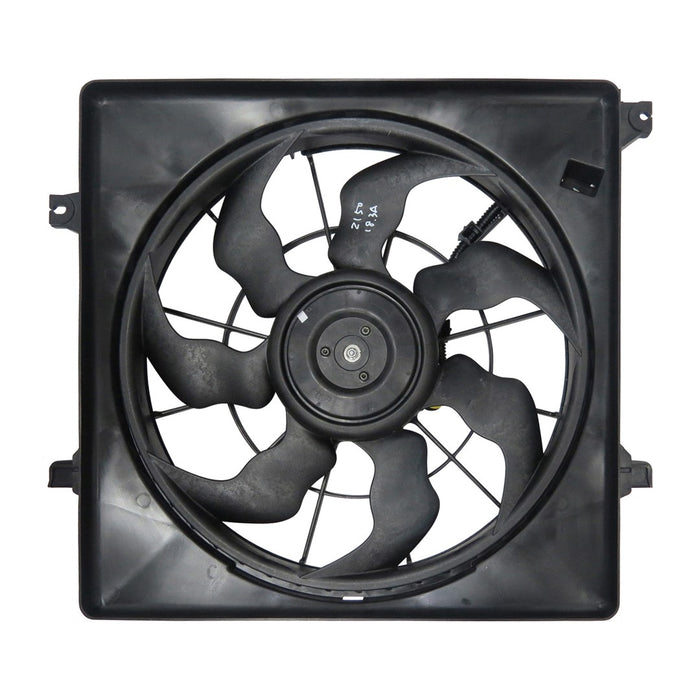 2016-2018 Kia Sorento Engine Cooling Fan Assembly 2L L4 Turbocharged - KI3115152-Partify-Painted-Replacement-Body-Parts