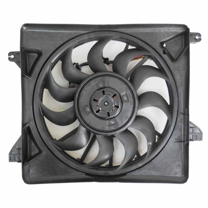 2017-2022 Kia Sportage Engine Cooling Fan Assembly 2L L4 Turbocharged AWD - KI3115153-Partify-Painted-Replacement-Body-Parts