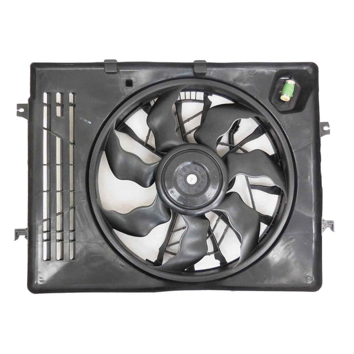 2014-2016 Kia Cadenza Engine Cooling Fan Assembly - KI3115154-Partify-Painted-Replacement-Body-Parts