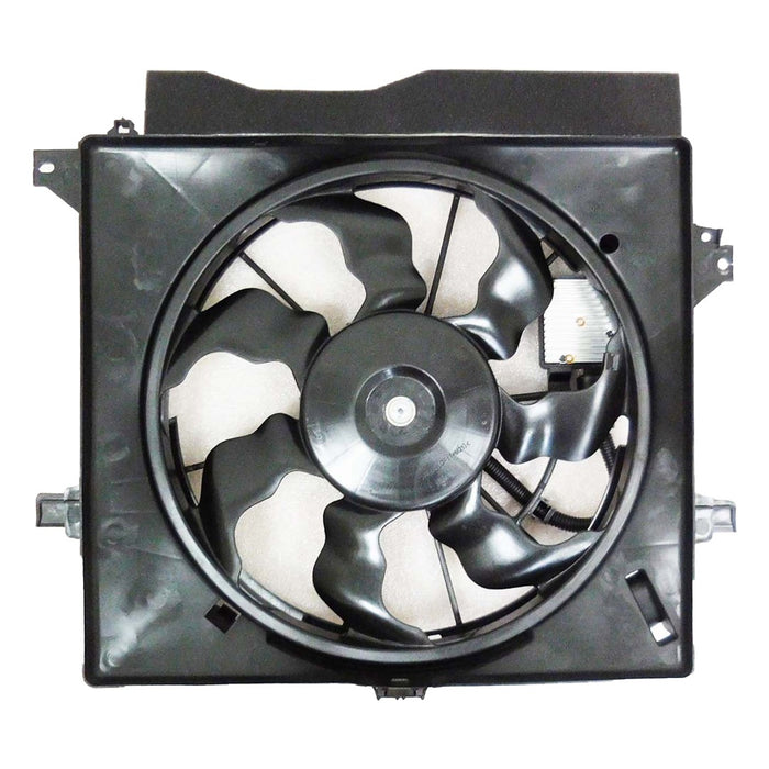 2017-2019 Kia Soul Engine Cooling Fan Assembly From 8-22-16 1.6L L4 Turbocharged - KI3115156-Partify-Painted-Replacement-Body-Parts