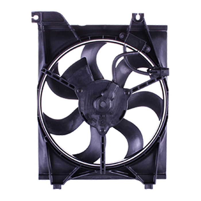2006-2011 Kia Rio A/C Condenser Fan Assembly Sedan - KI3120101-Partify-Painted-Replacement-Body-Parts