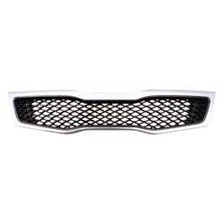 2011-2013 KIA Optima Grille With Chrome Moulding For Korea Built Ex And Lx Models - KI1200143-Partify-Painted-Replacement-Body-Parts