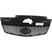 2006-2010 KIA Rio Sedan Grille Black - KI1200125-Partify-Painted-Replacement-Body-Parts