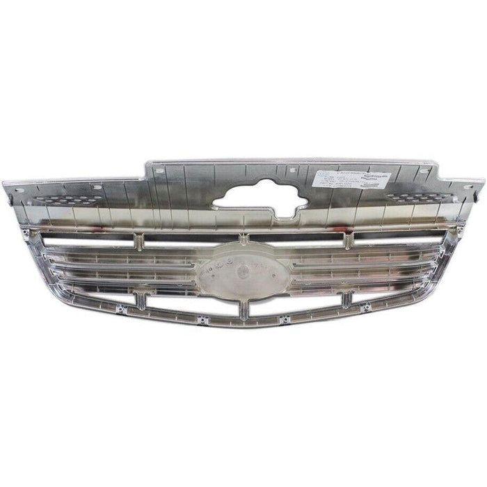 2006-2010 KIA Rio Sedan Grille Chrome Black - KI1200129-Partify-Painted-Replacement-Body-Parts