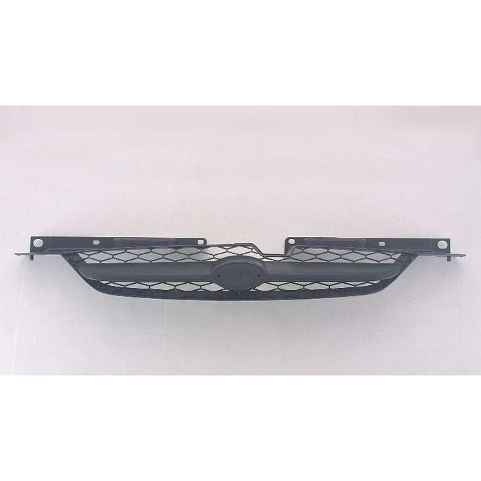 2003-2005 KIA Rio Sedan Grille Painte Black - KI1200115-Partify-Painted-Replacement-Body-Parts