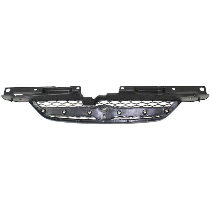 2003-2005 KIA Rio Sedan Grille Painte Black - KI1200115-Partify-Painted-Replacement-Body-Parts