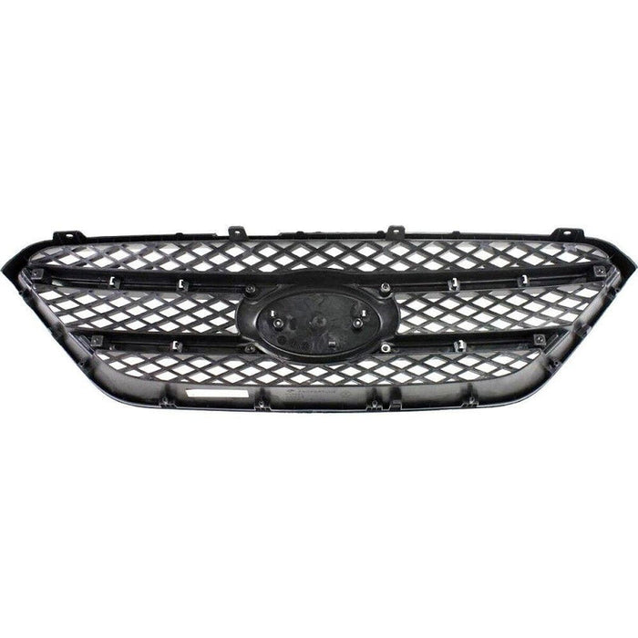 2007-2010 KIA Rondo Grille Chrome Black - KI1200131-Partify-Painted-Replacement-Body-Parts