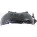 2007-2009 KIA Sorento Front Passenger Side Fender Liner Base/Lx - KI1249110-Partify-Painted-Replacement-Body-Parts