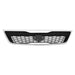 2014-2015 KIA Sorento Grille Painted Black With Chrome Moulding - KI1200155-Partify-Painted-Replacement-Body-Parts