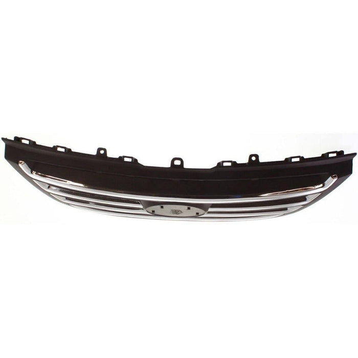 2007 KIA Spectra(Sedan) Grille Chrome Black - KI1200127-Partify-Painted-Replacement-Body-Parts