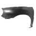 2001-2002 Kia Rio Sedan Driver Side Fender With Molding - KI1240103-Partify-Painted-Replacement-Body-Parts