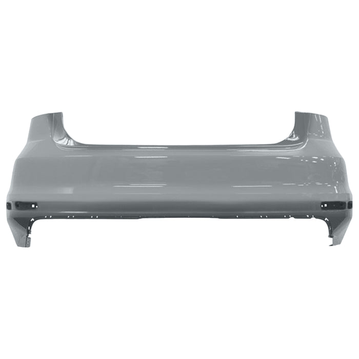 2015-2018 Volkswagen Jetta Rear Bumper Without Sensor Holes - VW1100208-Partify-Painted-Replacement-Body-Parts