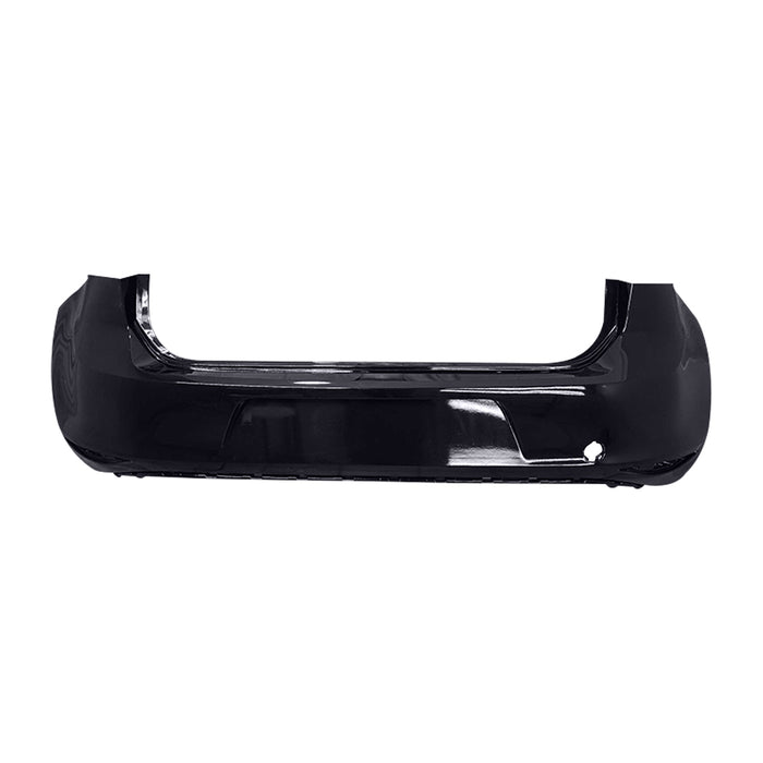 2015-2017 Volkswagen Golf/ Golf GTI Non-R Model Rear Bumper Without Sensor Holes - VW1100202-Partify-Painted-Replacement-Body-Parts