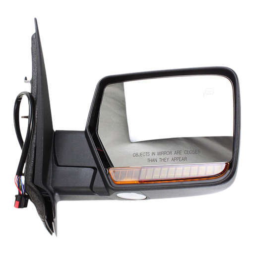 2011 Lincoln Navigator Passenger Side Door Mirror Chrome Assembly - FO1321394-Partify-Painted-Replacement-Body-Parts