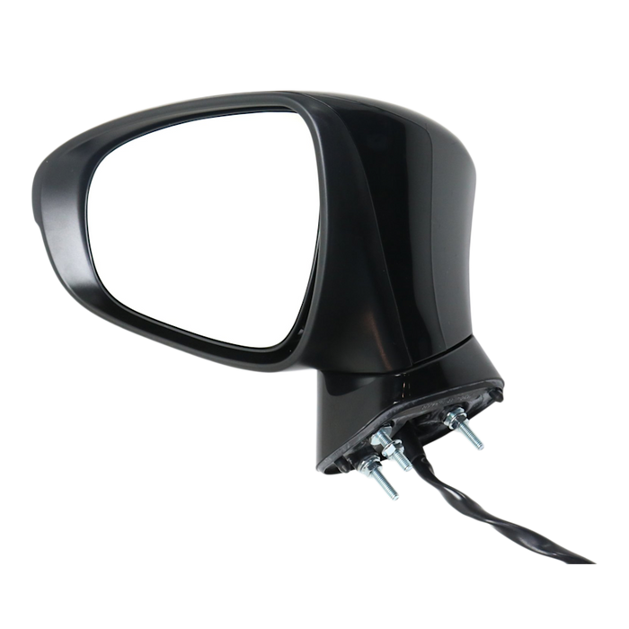 2014-2017 Lexus CT200h Driver Side Door Mirror W/O F Sport Pkg Non-Electrochromic Textured Assembly - LX1320149-Partify-Painted-Replacement-Body-Parts