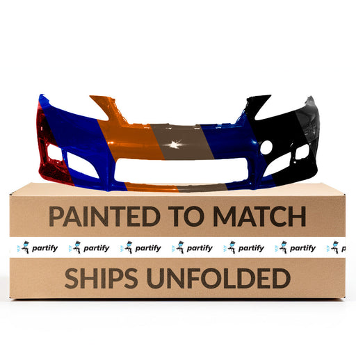 2008-2010 Lexus IS F CAPA Certified Front Bumper W/Park Distance Sensors W/O Headlamp Washer - LX1000183C-Partify-Painted-Replacement-Body-Parts