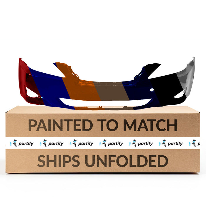 2008-2014 Lexus IS F CAPA Certified Front Bumper W/O Park Distance Sensors W/Headlamp Washer - LX1000184C-Partify-Painted-Replacement-Body-Parts