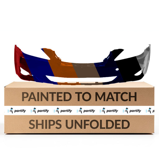 2008-2014 Lexus IS F CAPA Certified Front Bumper W/O Park Distance Sensors W/Headlamp Washer - LX1000184C-Partify-Painted-Replacement-Body-Parts