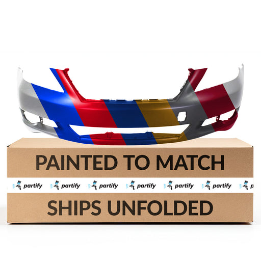 2010-2012 Lexus LS460 CAPA Certified Front Bumper W/O Sport Appearance Pkg W/O Parking Assist - LX1000204C-Partify-Painted-Replacement-Body-Parts