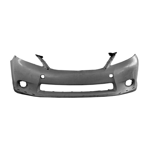 2010-2012 Lexus HS250h CAPA Certified Front Bumper W/O Pre-Collision System W/O Headlamp Washer - LX1000207C-Partify-Painted-Replacement-Body-Parts
