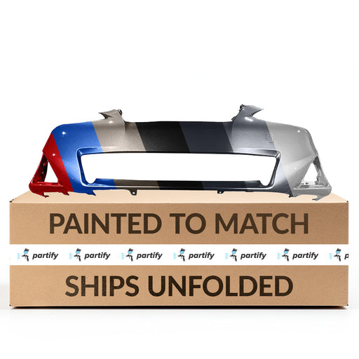 2011-2013 Lexus IS 250/350 Front Bumper Without Sensor Holes & Without Headlight Washer Holes - LX1000212-Partify-Painted-Replacement-Body-Parts