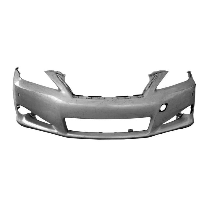 2011-2015 Lexus IS250/IS350 C CAPA Certified Front Bumper W/O Headlamp Washer W/Park Distance Sensors - LX1000222C-Partify-Painted-Replacement-Body-Parts
