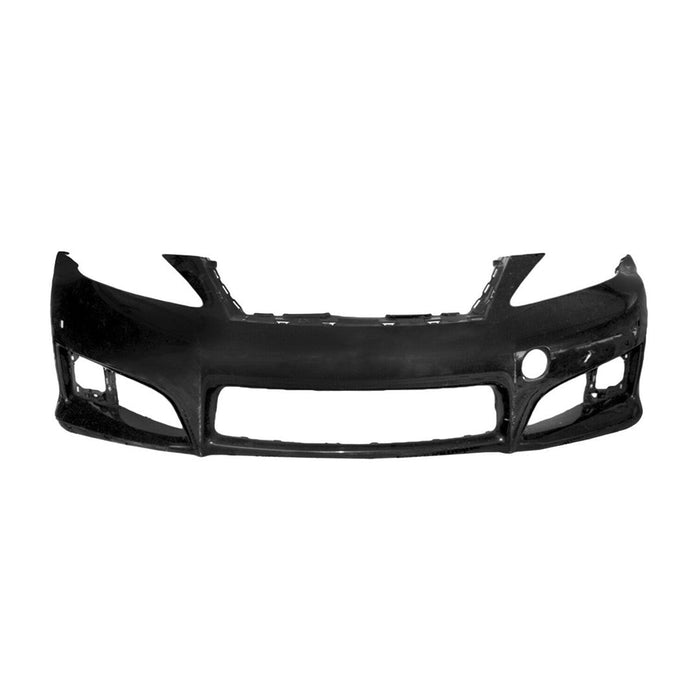 2011-2014 Lexus IS F CAPA Certified Front Bumper W/Park Distance Sensors W/Headlamp Washer - LX1000225C-Partify-Painted-Replacement-Body-Parts