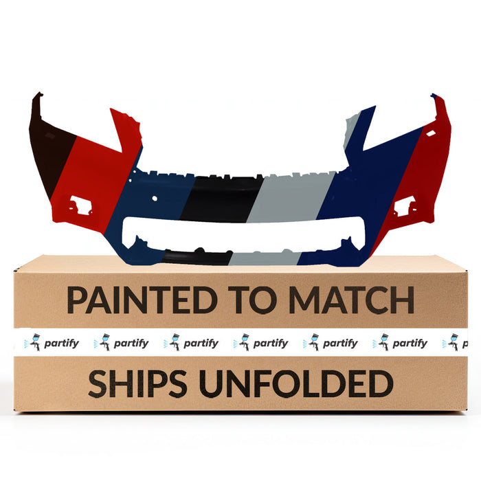 2014-2015 Lexus GS350/GS450h F Sport CAPA Certified Front Bumper W/Headlamp Washer W/Parking Sensors - LX1000284C-Partify-Painted-Replacement-Body-Parts